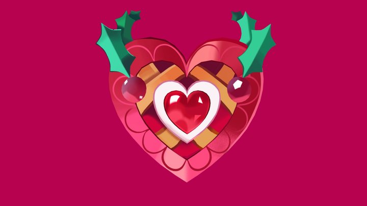 Hollyberry's Shield 3D Model