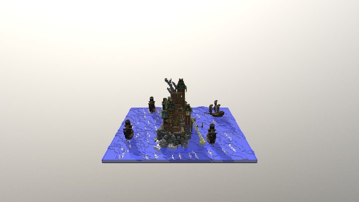Piratecity 3D Model