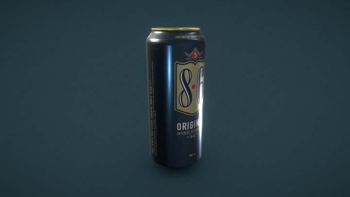 8.6 Original Can V2 3D Model