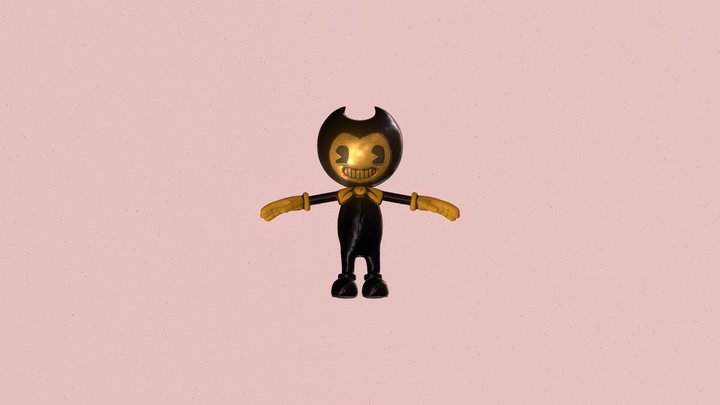 BATDR/BATIM | Normal Bendy 3D Model