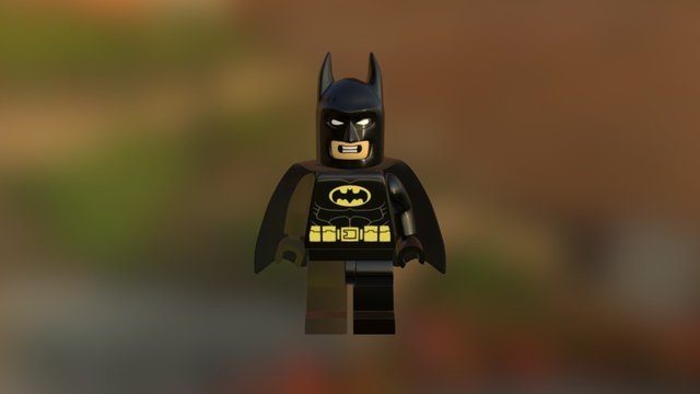 Lego Batman 3D Model