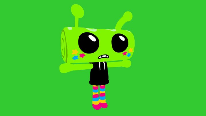 Alien Cosmo / Dandy's World Roleplay 3D Model