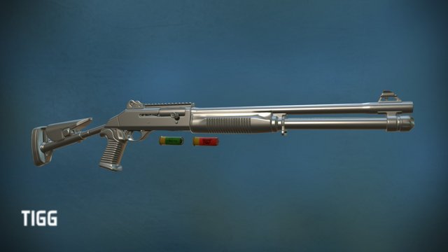 M1014 3D Model