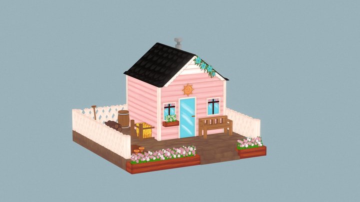 Small house 3D Model