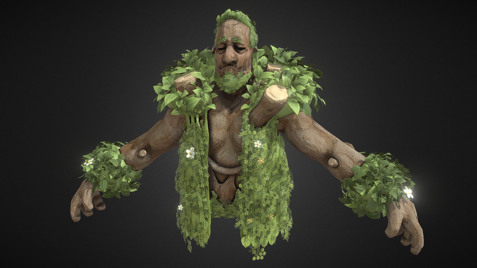 tree man 3D model by karolinka kayah fierloos (kawaiiah) [2847a04