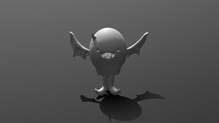 Cute Alien 3D Model