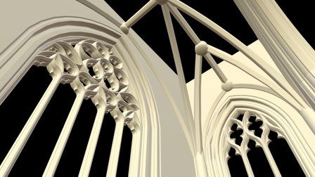 Option 2 - Nantwich St Mary's unfinished vault 3D Model