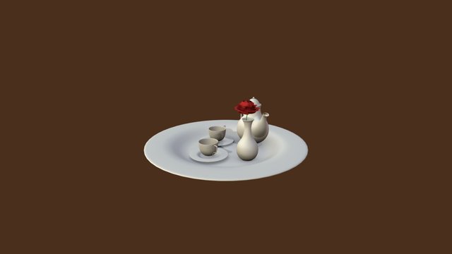 Teaset 3D Model