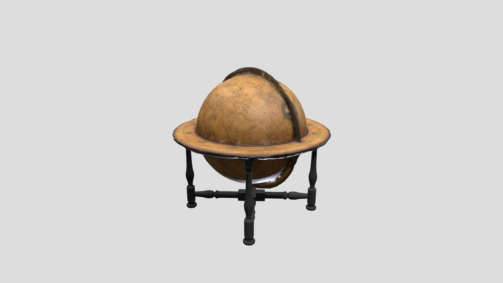 Επιτραπέζια Ουράνια Σφαίρα 3D Model