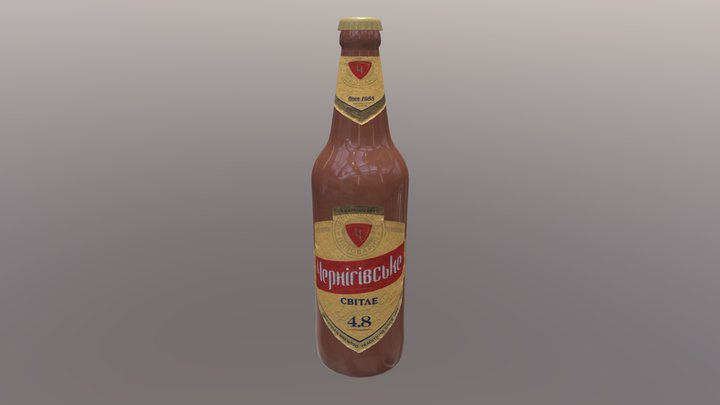 Пиво Чернігівське 3D Model