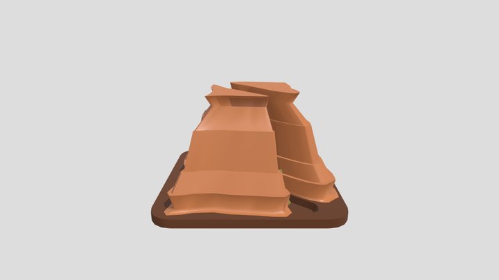 Sandstone Canyon 5 3D Model