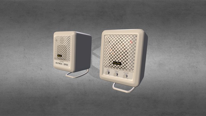 Dallas speakers 3D Model