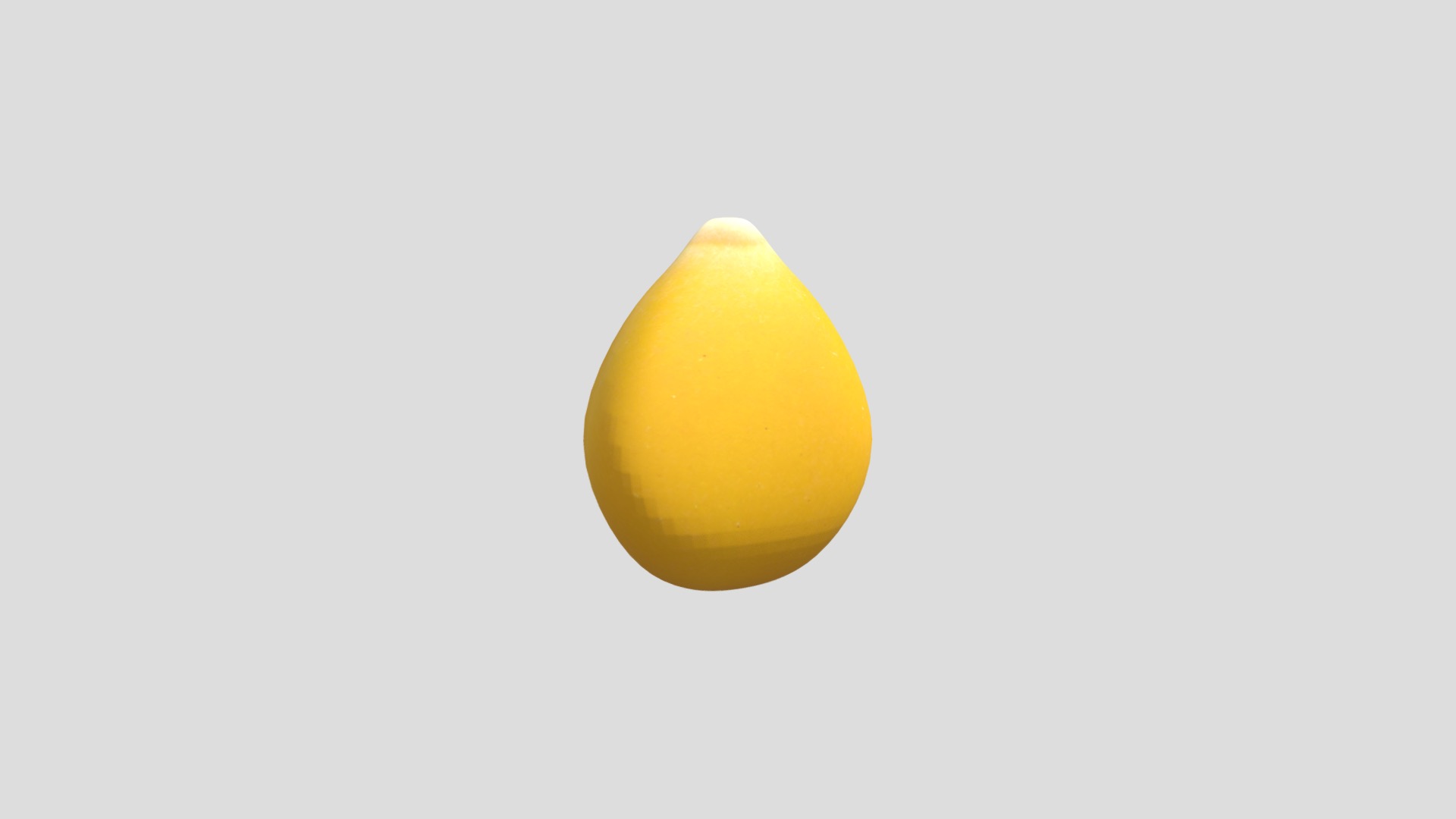3D model Corn Kernel - This is a 3D model of the Corn Kernel. The 3D model is about logo.