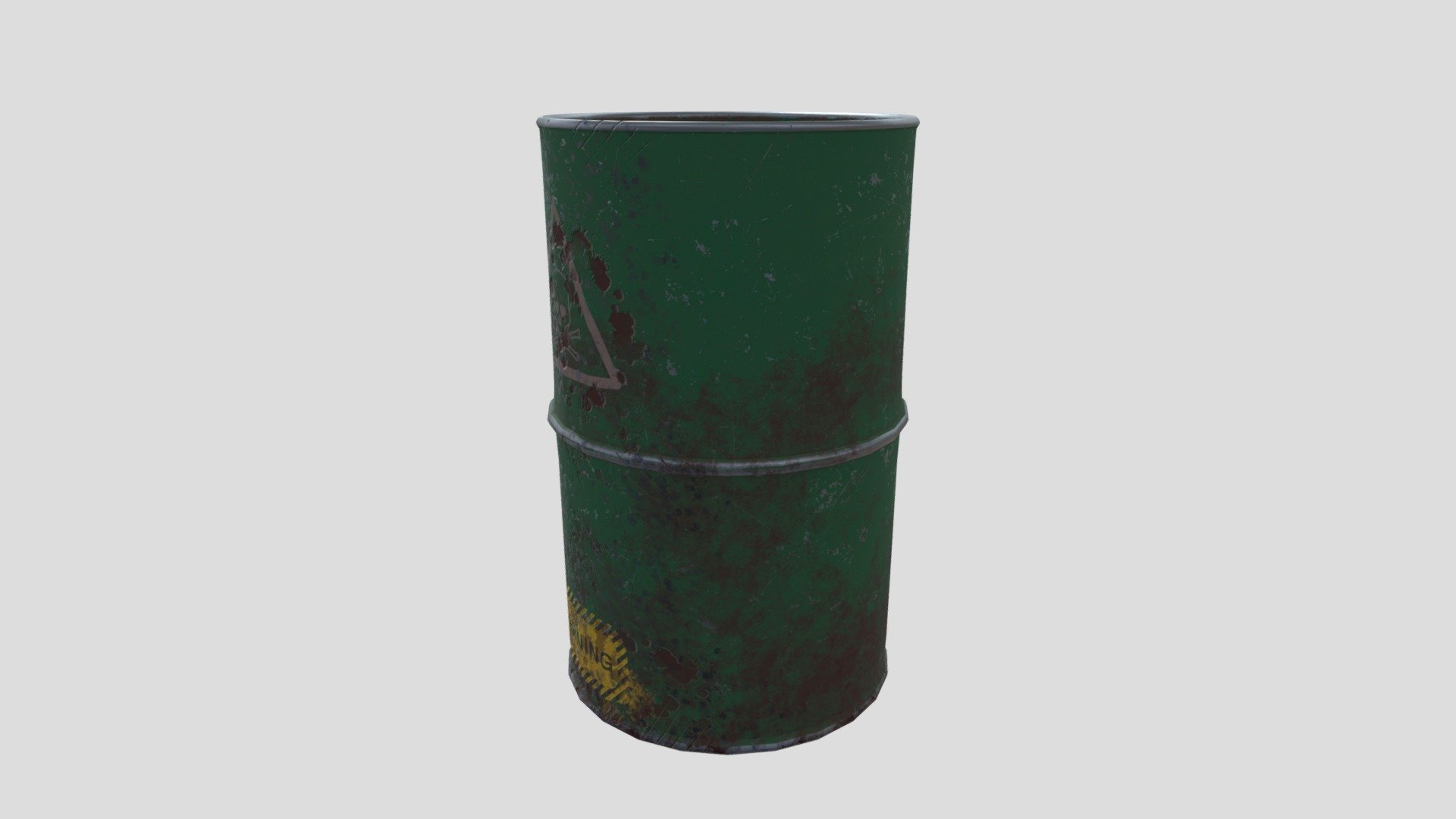 OLD oil DRUM CRAZY