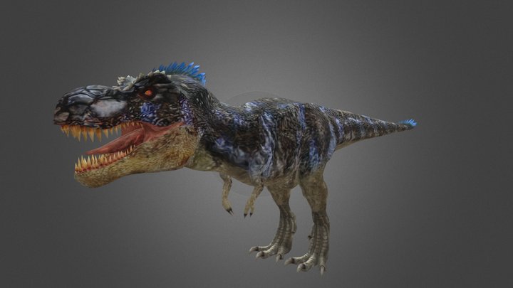 Dinosaur Hunting Tyrannosaurus Rex – Free 3D Model STL