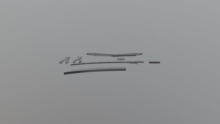 太刀2 3D Model