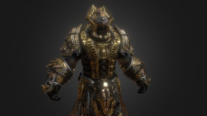 Locust_PalaceGuard_MP01 3D Model