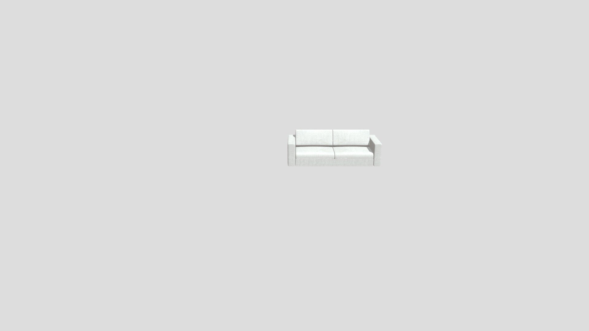 Simple Light Gray Couch