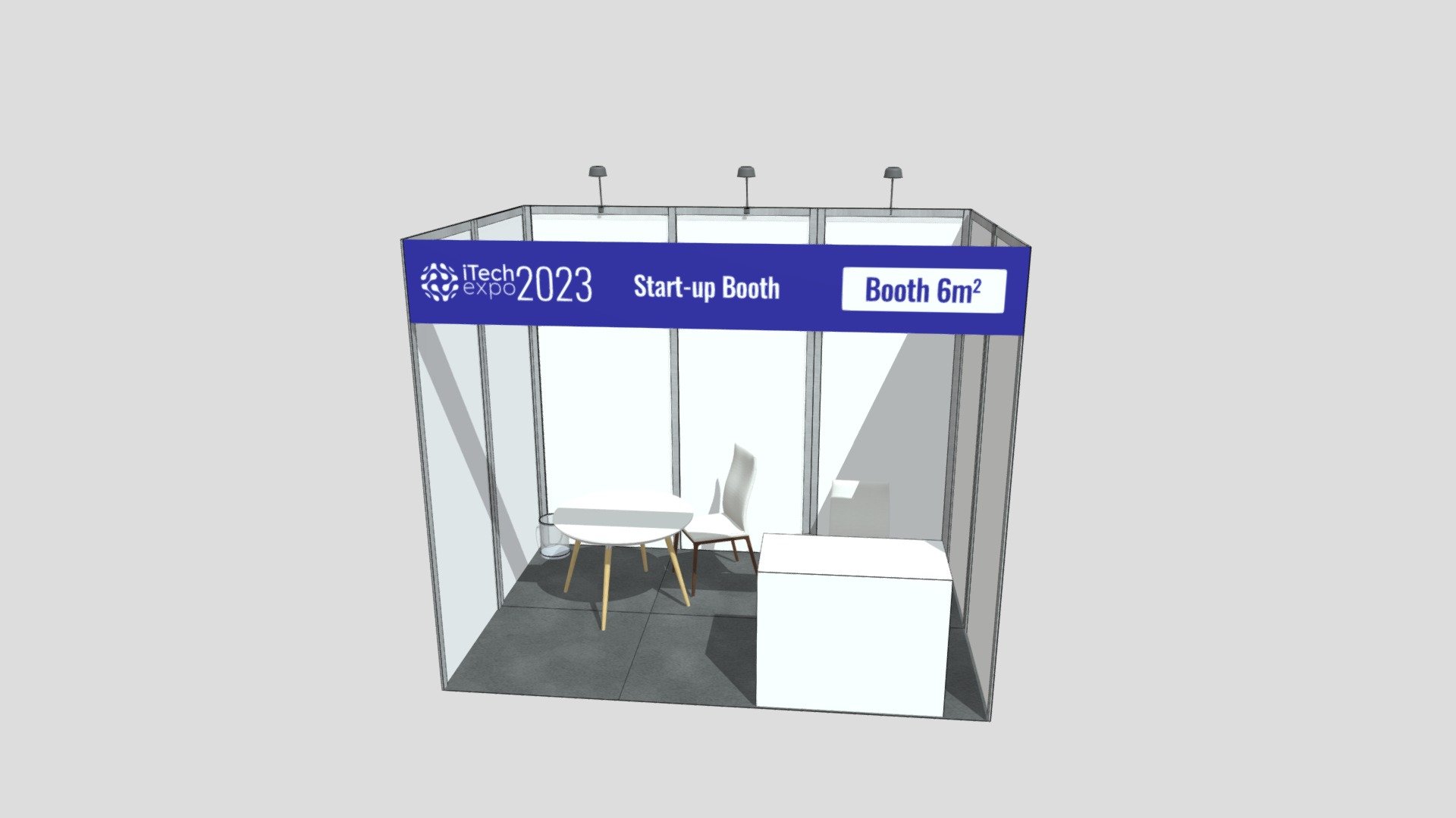 iTech 3x2 Booth - 3D model by itech_expo [2852db0] - Sketchfab