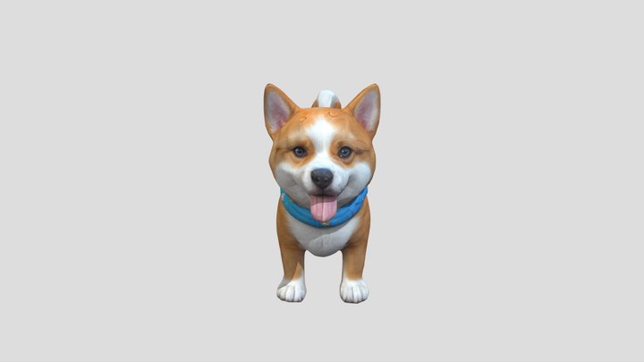 cute_dog 3D Model