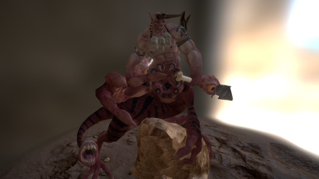Shaman Satanael — Sketchfab embed 3D viewer