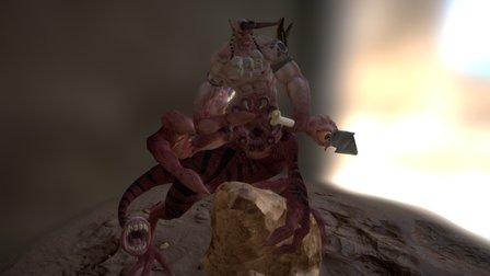 Shaman Satanael 3D Model