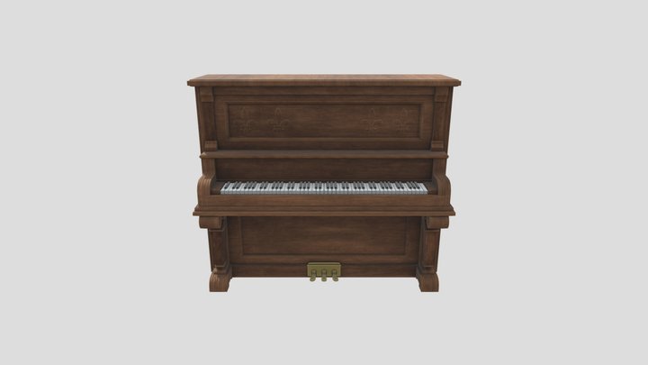 Piano 3D Model