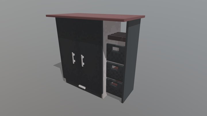 Modern Closet 3D Model