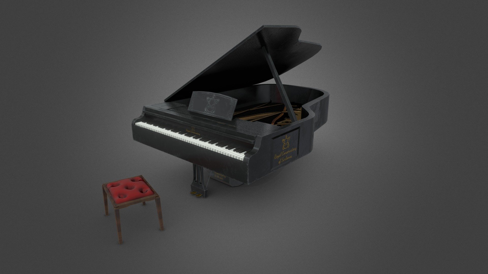 The Grand Piano - Buy Royalty Free 3D model by leon.m_g (@leon.m_g)  [2855a1c]