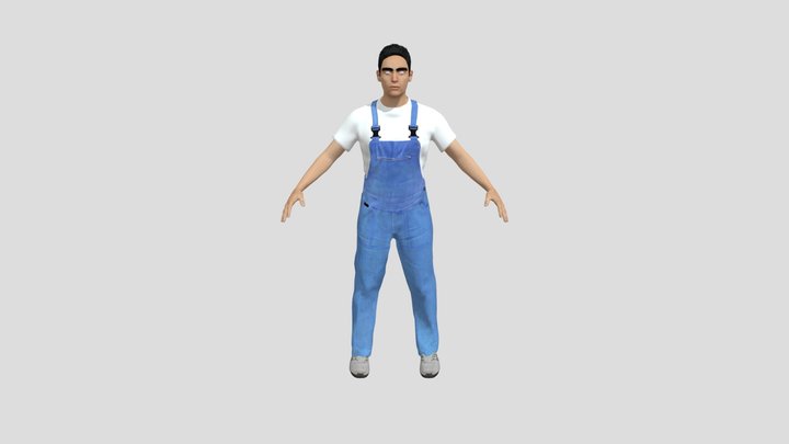 character Human 3D Model