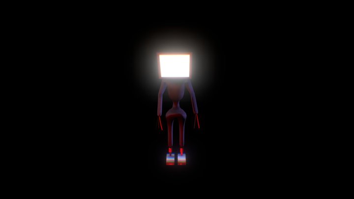 Tv Monster 3D Model