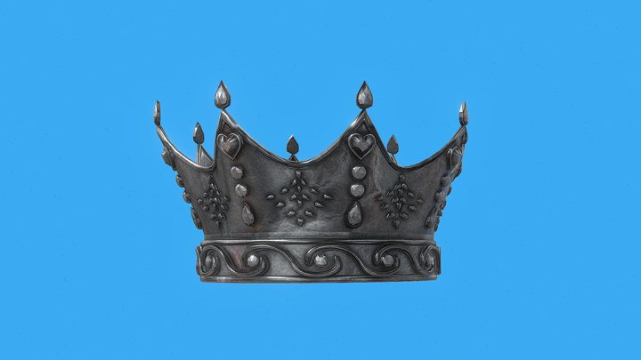 Crown 3D Model - Regal Elegance in Every Detail – Modelo 3D gratuito STL