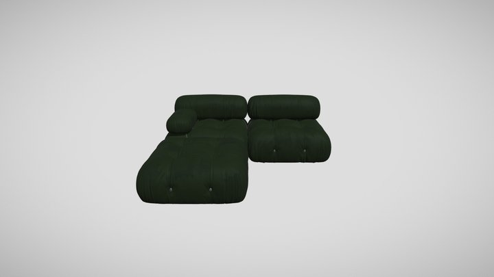 Titan_Olive1_sofa_model 3D Model