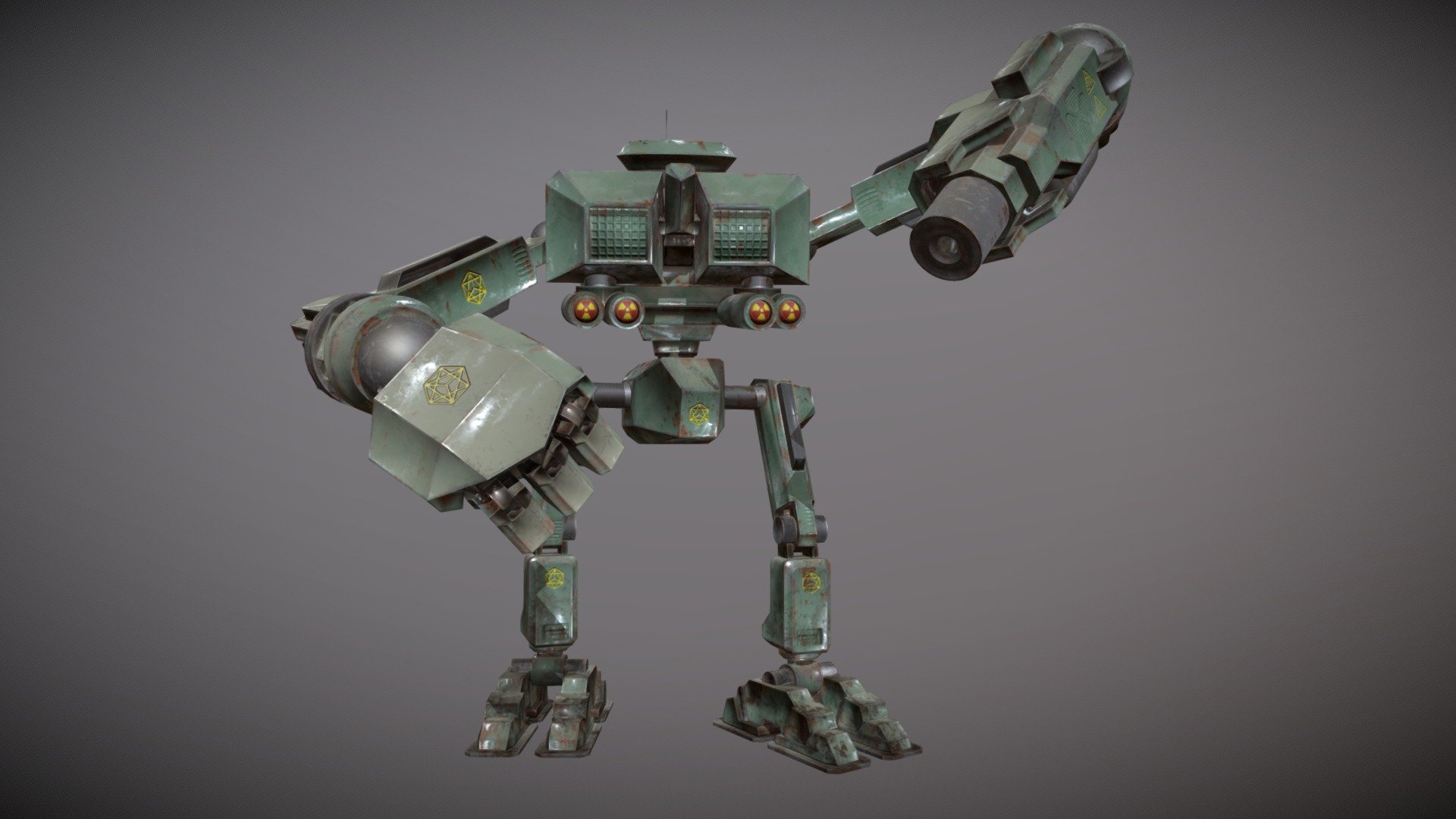 Robot, 3D for Games 2, Struan Forsyth