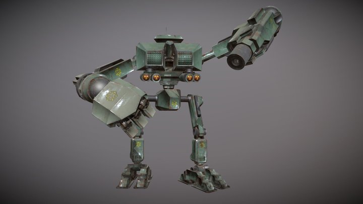 Robot, 3D for Games 2, Struan Forsyth 3D Model