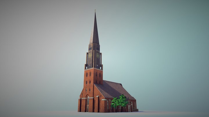 Hamburg St Jacobi Kirche Sketchfab 3D Model