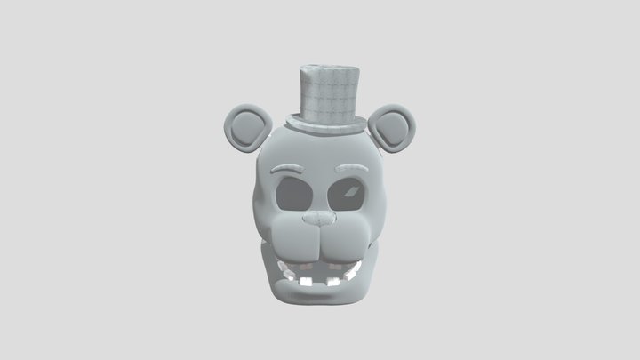 Freddy Mask 3D Model