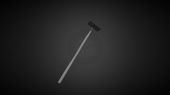 Garden Hoe 3D Model