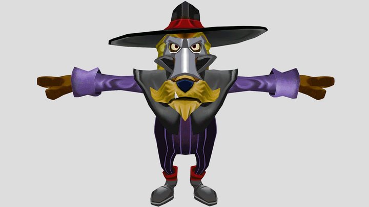 Sly 3: Honor Among Thieves: Don Octavio - Sly 3 3D Model