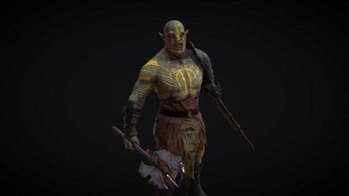 Azog Reimagined 3D Model