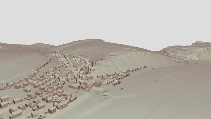 Burg Laudenbach bei Karlstadt am Main 3D Model