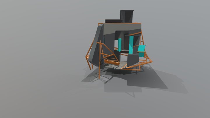 B1 Final Model for Sketchfab 3D Model