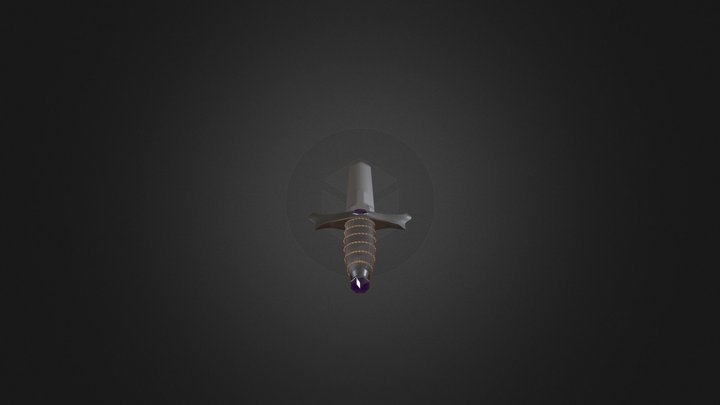 Vampiric Dagger 3D Model