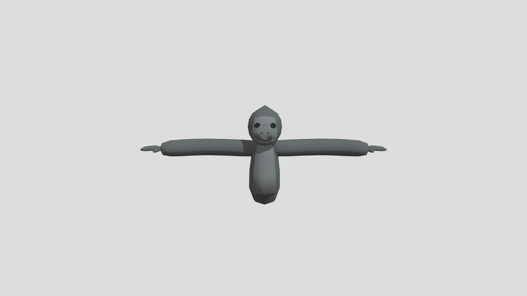 Low Poly Gorilla Tag Monke