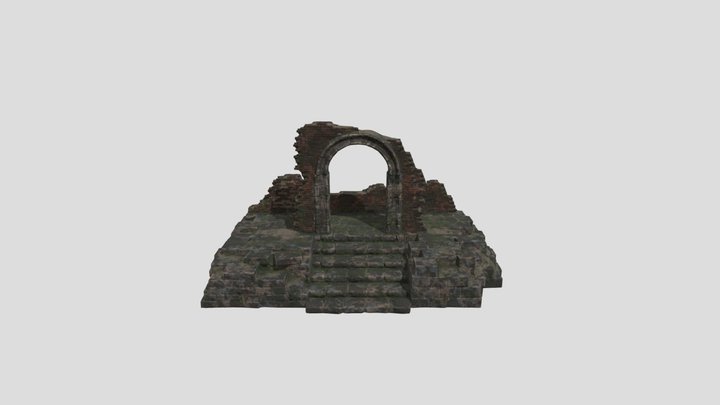 Ruin Archway 3D Model