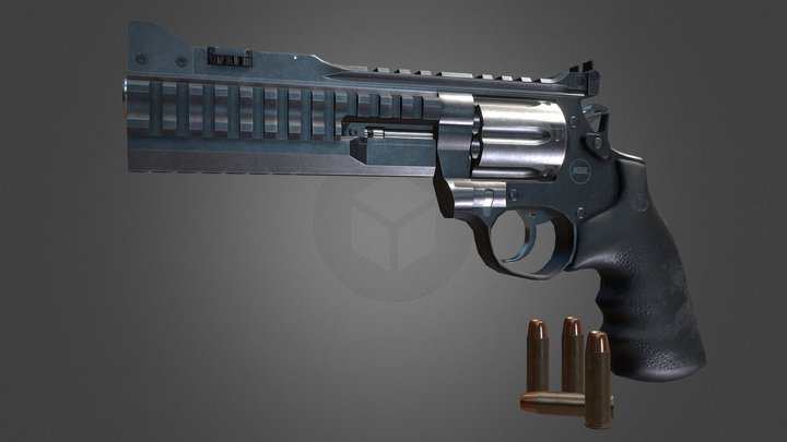 Korth Super Sport .357 Magnum 3D Model