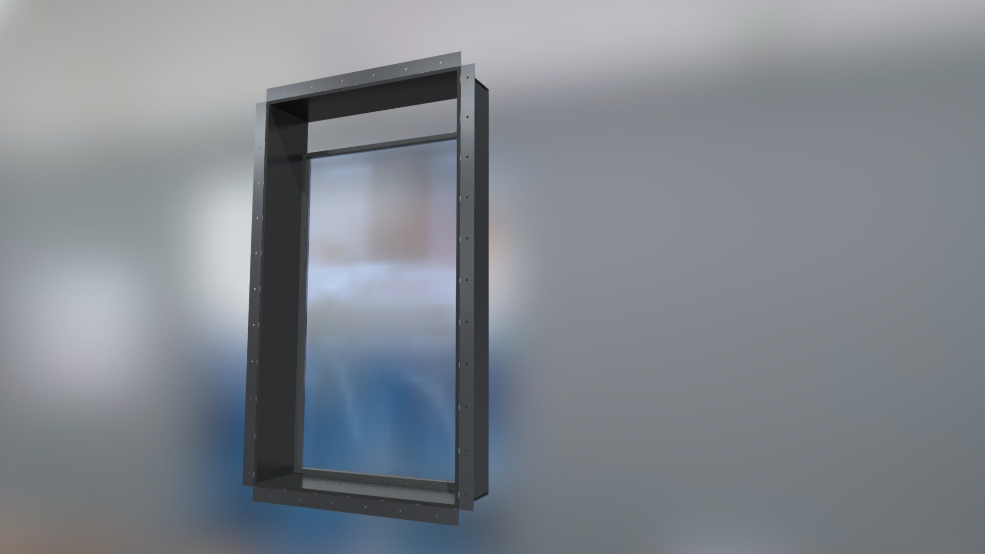 Deco Balustrading - Chamber St - Window Shroud