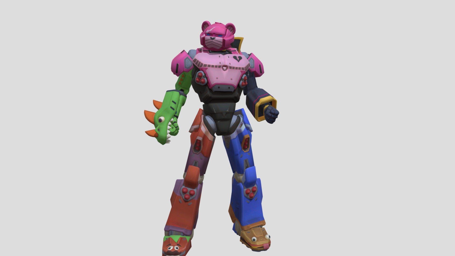 Fortnite Mecha Team Leader Fortnite Event Skin Download Free 3d Model By Fortnite Collabs 0885