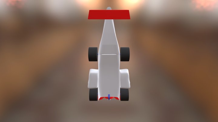 F1 in schools car 3D Model