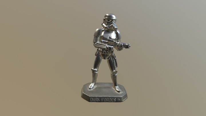 Dark Forces - Storm Trooper 3D Model